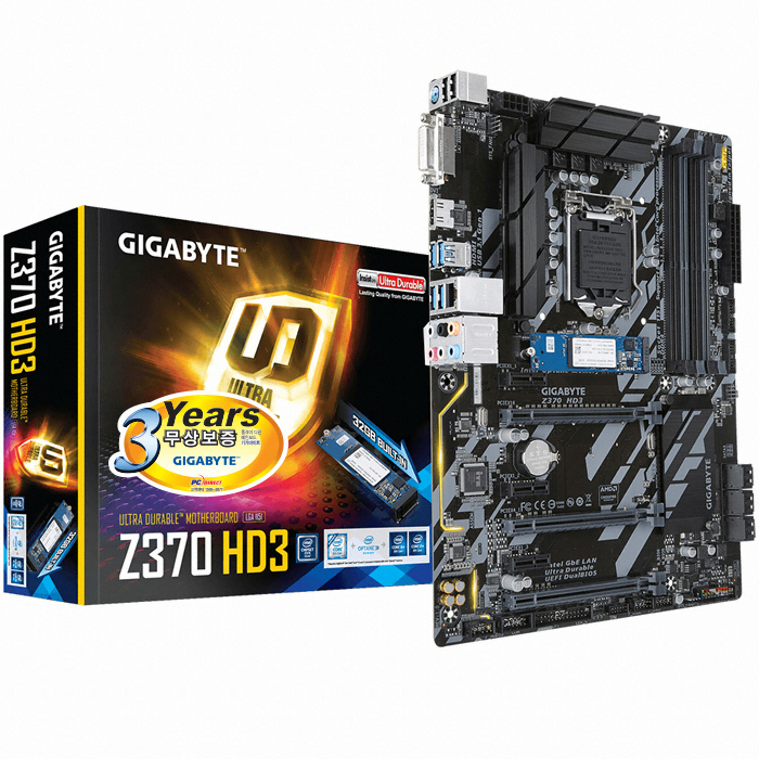 GIGABYTE Z370 HD3-OP 듀러블에디션 피씨디렉트