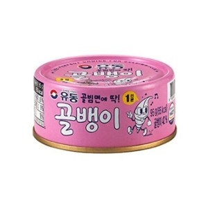 유성물산교역 유동 골빔면 골뱅이 95g (3개)_이미지