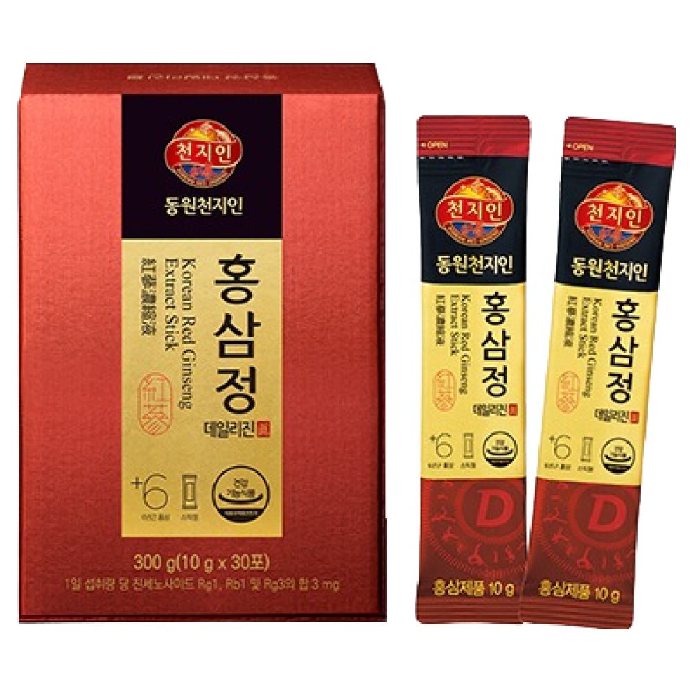 천지인 홍삼정 데일리진 10g 30포 (1개)_이미지