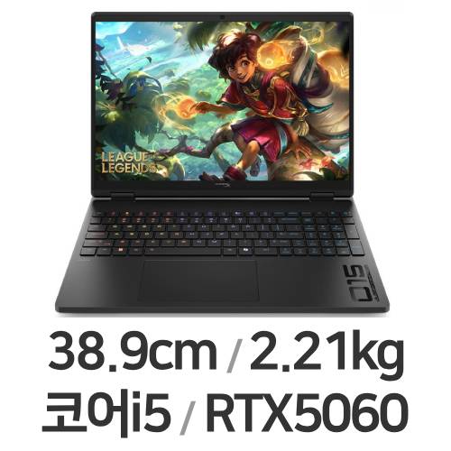 HP HyperX 오멘 15-ga0033TX WIN11 64GB램 (SSD 2TB)_이미지