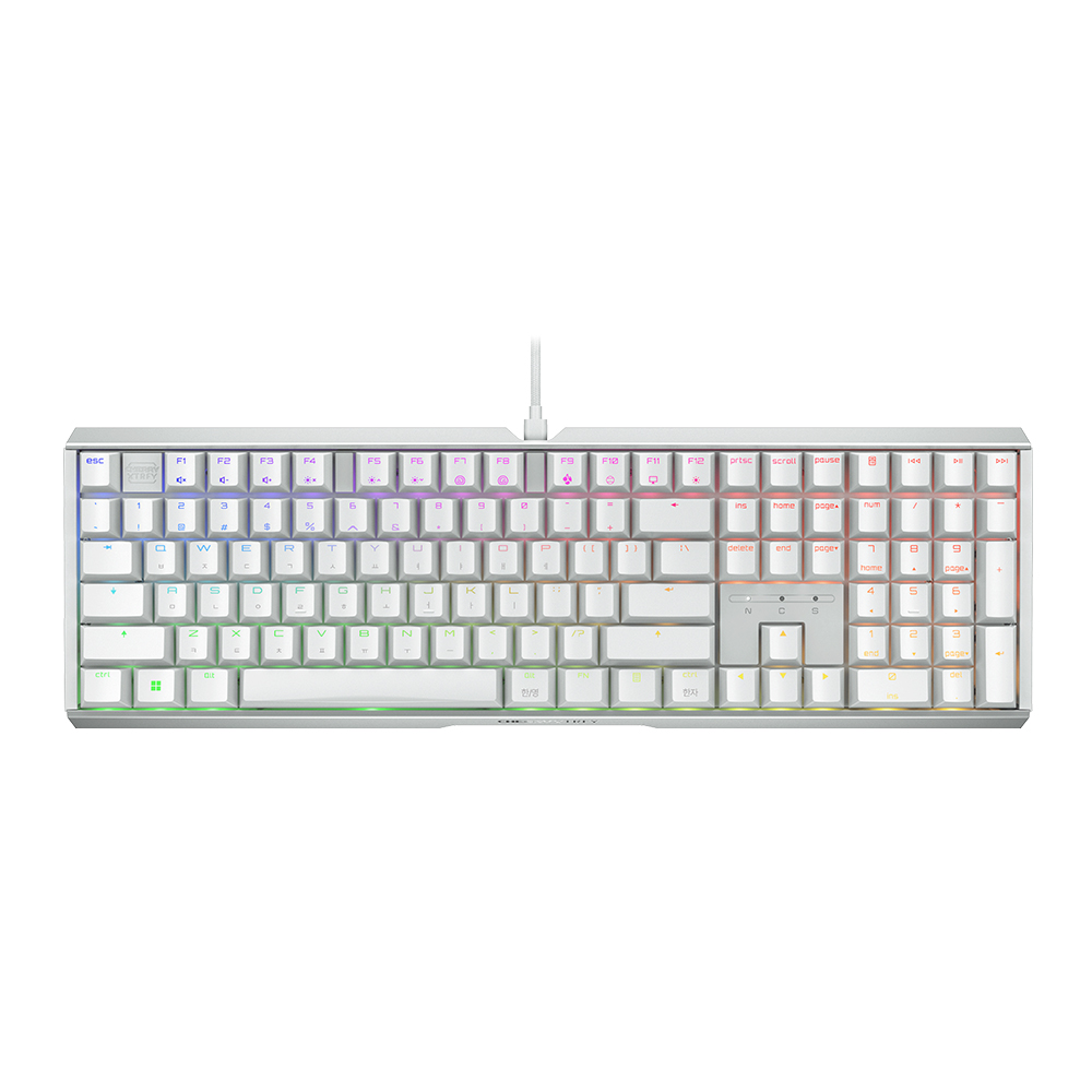 CHERRY XTRFY MX 3.1 RGB MX2A 화이트 (저소음 적축)_이미지
