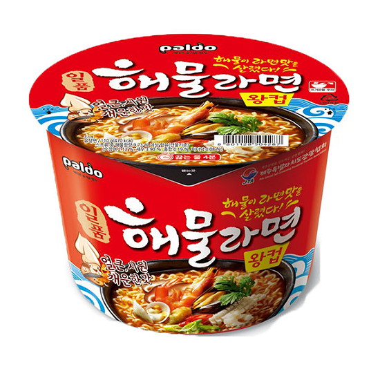 팔도 일품 해물라면 왕컵 110g (1개)_이미지