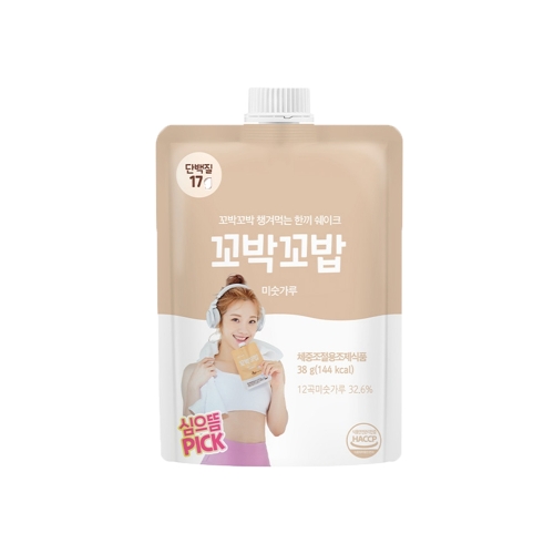 비브리브 꼬밥꼬밥 미숫가루 38g (6개)