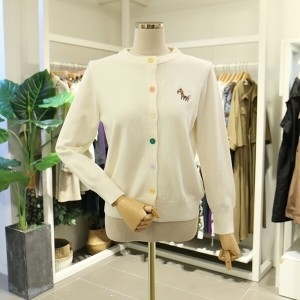 오픈클로젯 컬러말자수가디건 DO25BKT981_이미지