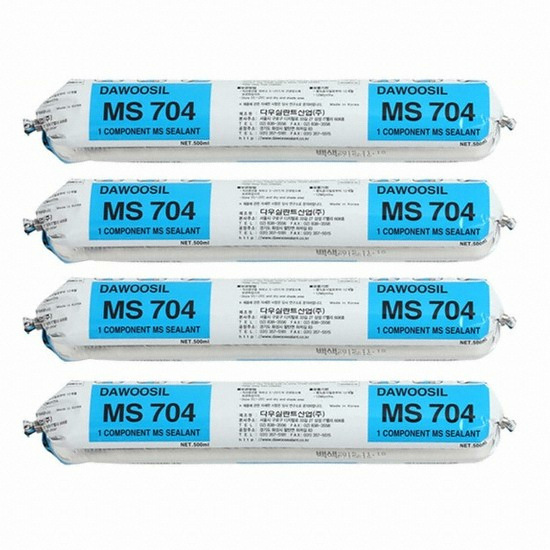 다우실란트 다우실 변성실리콘(소시지) MS704 500ml (1개)_이미지