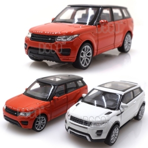 1300K 웰리 레인지로버 이보크 + 스포츠 미니카 2P 세트-웰