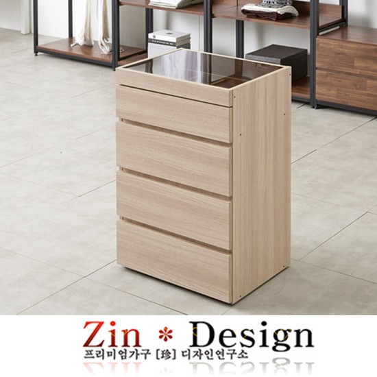 진디자인 아일랜드 4단 서랍장 550