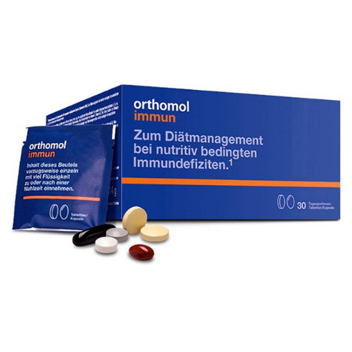 오쏘몰 이뮨 캡슐+정제 30포 (해외) (1개)