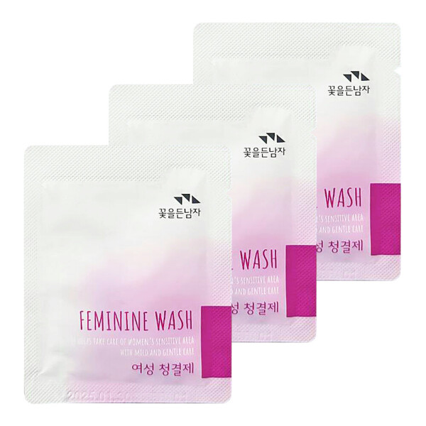 꽃을든남자 일회용 여성청결제 3ml x 1000개/세정제