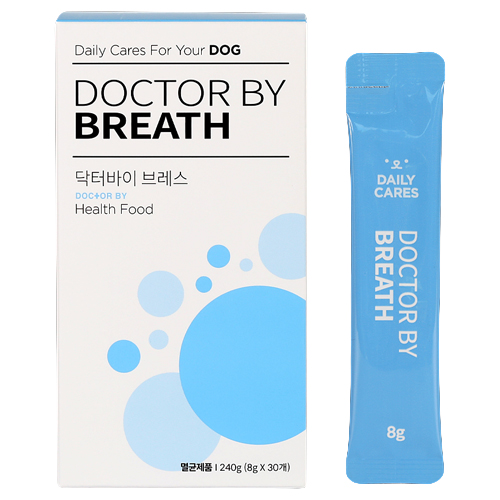 펫원 닥터바이 독 브레스 240g (8g x 30p) (2개)_이미지