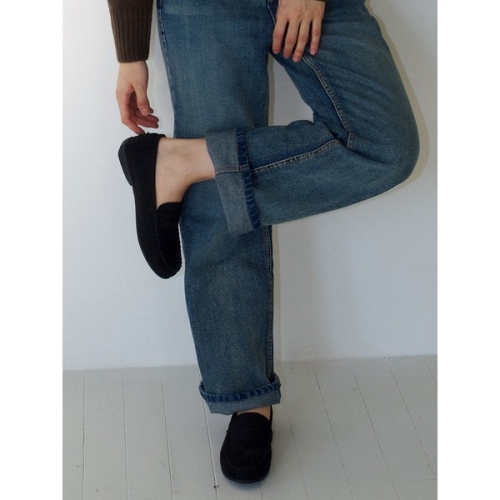 스티유 여성 소프트 스웨이드 드라이빙 로퍼_31108-9_이미지