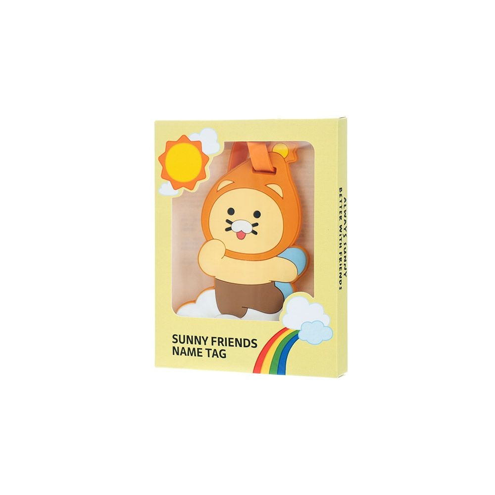 카카오프렌즈 써니프렌즈 실리콘 네임택 춘식이