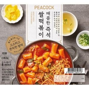 이마트 피코크 매콤한 즉석 쌀떡볶이 1.06kg (1개)_이미지