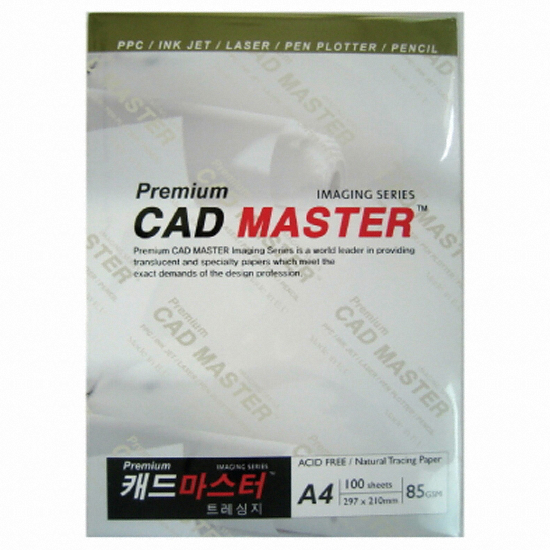 캐드마스터 트레싱페이퍼 캐드마스터 <b>85g</b>