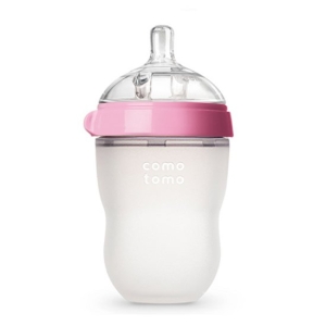 코모토모 실리콘젖병 250ml 핑크 싱글팩