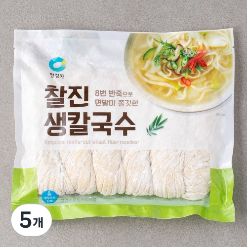 대상 찰진생칼국수 1kg (5개)_이미지