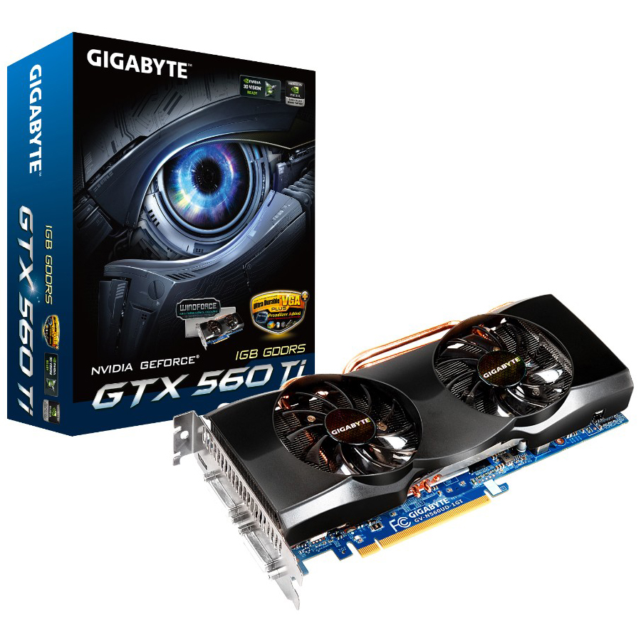 GIGABYTE 지포스 GTX560 Ti UDV+ V3 D5 1GB WINDFORCE 2X_이미지