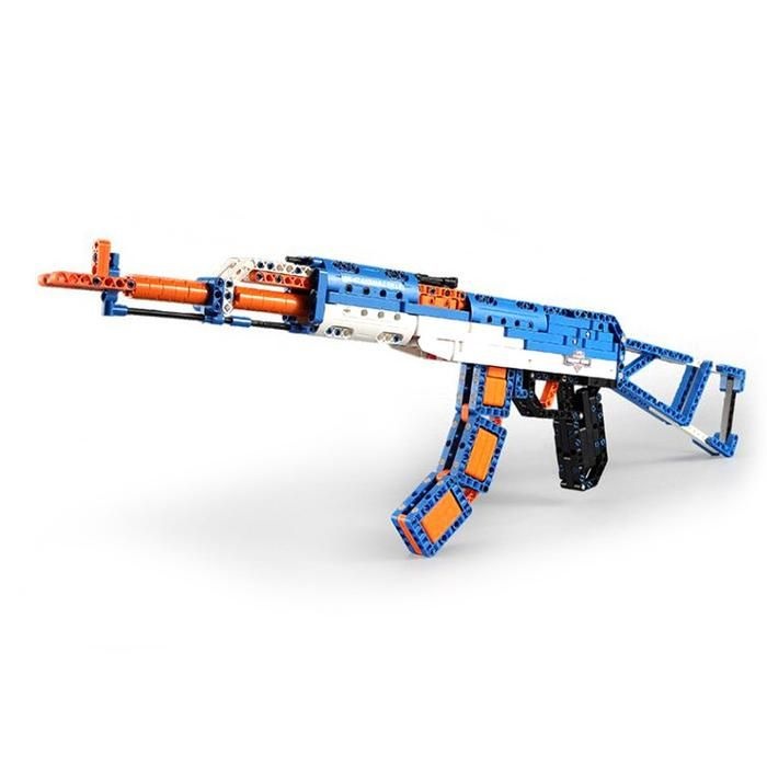바니랜드 블럭건 카다 CaDA 캐주얼 AK-47 돌격 소총 C81001W 장난감총_이미지
