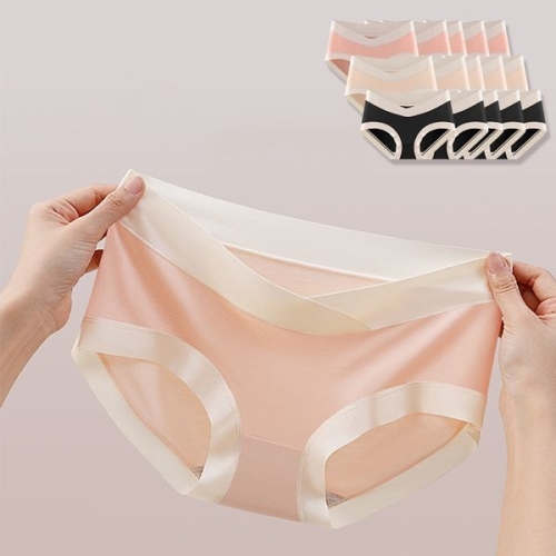 메이커키즈 배색심리스 임산부 산전산후팬티 5개세트 205938_이미지