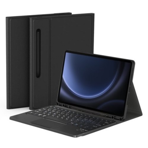 데이웍스 갤럭시탭S9 FE 플러스 올데이 스마트 터치패드 키보드 케이스