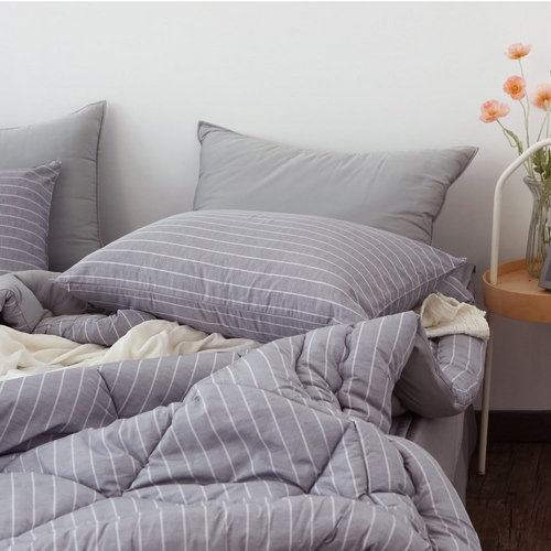 아망떼 더블라인 알러지케어 차렵이불 패드세트 (슈퍼싱글 SS)_이미지