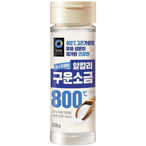 순수천혜염 알칼리 구운소금 200g