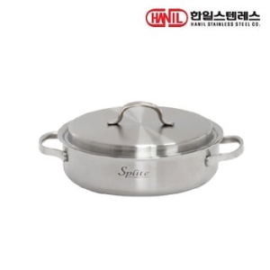 한일스텐레스 스플릿 통5중 스텐 양수냄비 (24cm)_이미지