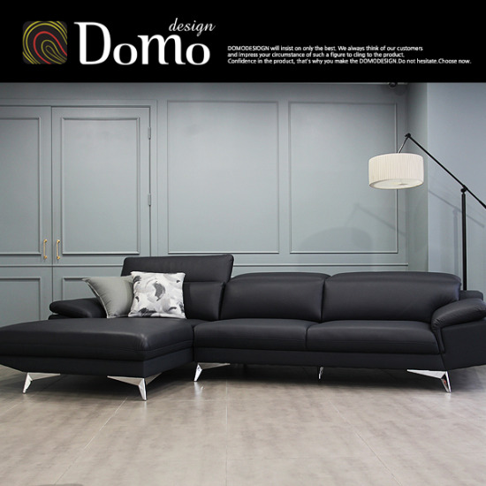 도모디자인 보태로 카우치형 기능성 엘베로가죽 소파 4인용