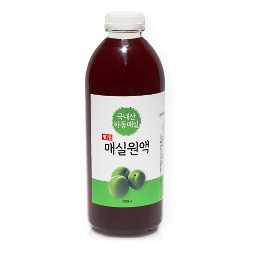국내산 하동매실 예가촌 매실원액 1L (3개)_이미지