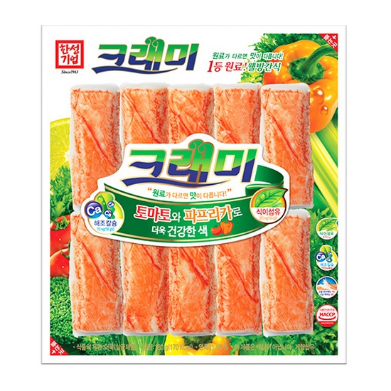 한성기업 크래미 180g이미지입니다. 누르면 해당 게시물로 새창이동합니다.