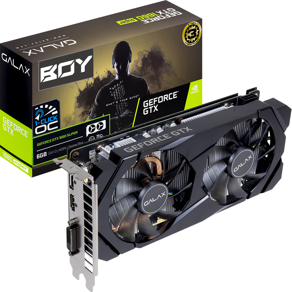 갤럭시 BOY 지포스 GTX 1660 SUPER OC D6 6GB_이미지