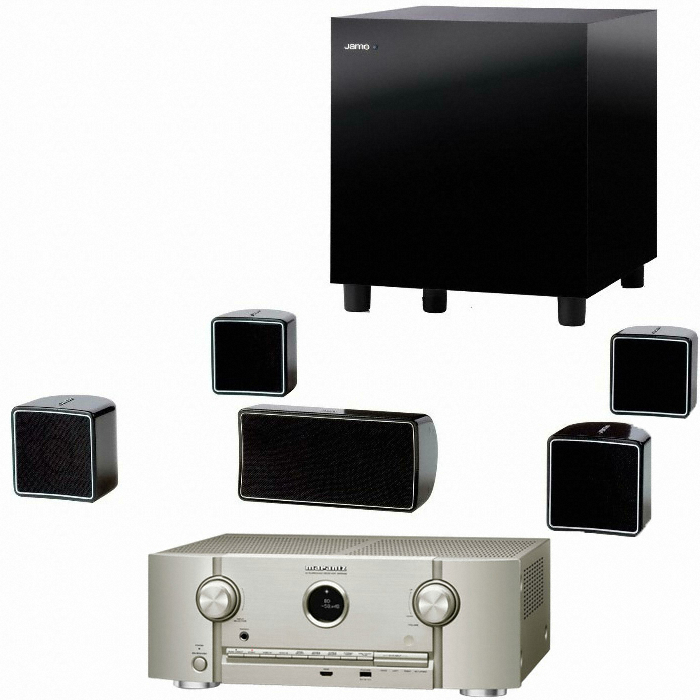 야모 A102 HCS 6 5.1채널 + 마란츠 AV리시버