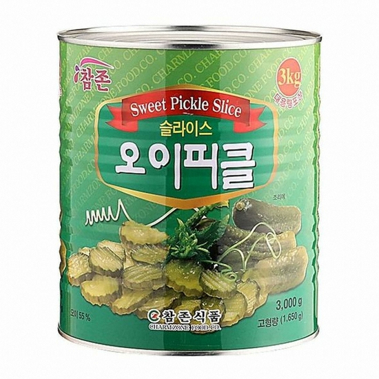 슬라이스 오이피클 3kg