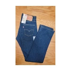 리바이스 리바이스바디웨어 청바지 남성 LEVI 514 스트레이트핏 데님 블루 진 29 웨이스트 다크 워싱 1395011