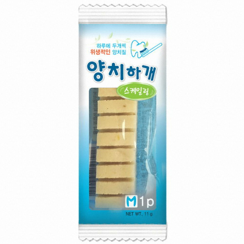 펫퍼스바이오캠 양치하개 스케일링 1p
