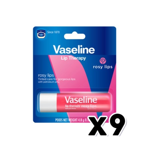 바세린 립 테라피 로지립스 4.8g (9개)_이미지