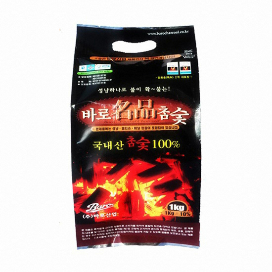 바로산업 바로 명품 참숯 1kg (1개)_이미지