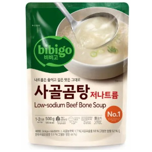 CJ제일제당 비비고 저나트륨 사골곰탕 500g (10개)_이미지