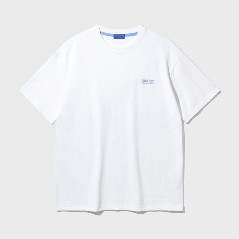 앨빈클로 리사이클 싱글 AMUSE 반팔티 5 COLOR MULTI 220527_이미지