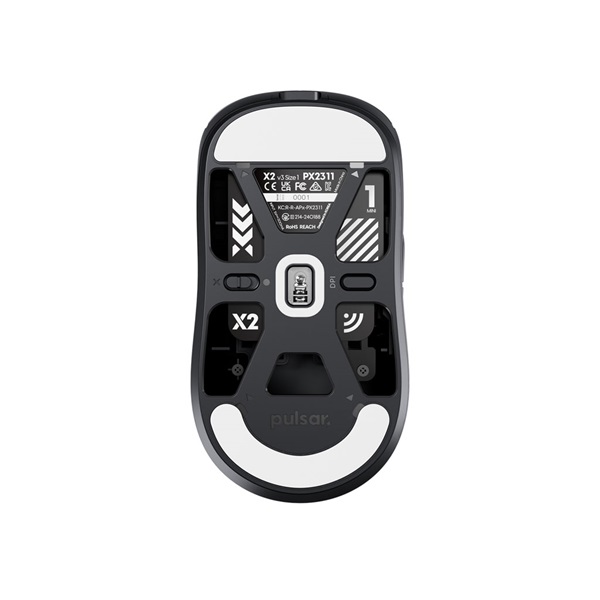 Pulsar X2 v3 미니 무선 (블랙)_이미지