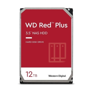 웨스턴 Digital WD 레드 플러스 NAS 내장 하드 드라이브 3.5인치 12TB 5400RPM SATA 6Gb/s CMR 2..