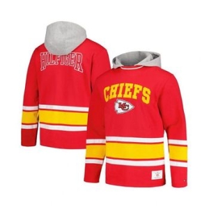  타미힐피거 맨즈 레드 Kansas 시티 Chiefs Ivan 패션 Pullover 후디 17700745 570704