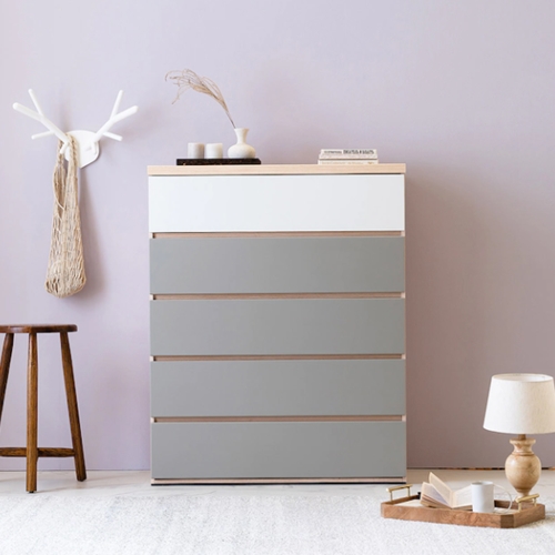 동서가구 미르쉘 5단 그랜드 광폭 서랍장 1000_이미지