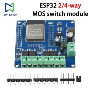 5-60V ESP32 2/4 웨이 MOS 스위치 모듈 단방향 릴레이 모듈 ESP32-32E 모듈 WIFI 블루투스 개발 보..
