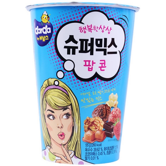 커널스 슈퍼믹스 팝콘 라지컵 70gx10개 곡물과자/간식/안주