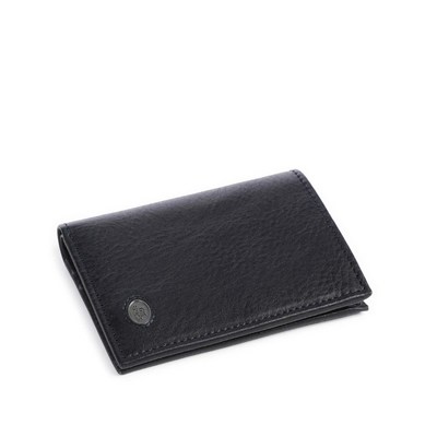 THE BRIDGE Fabio Credit card holder grained cow lea r brown 014614D3-1A ..