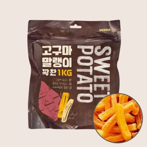 [불명] 원더푸드 고구마말랭이 1kg (1개)