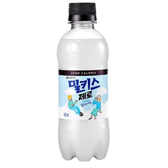 롯데칠성음료 <b>밀키스</b> 제로 300ml