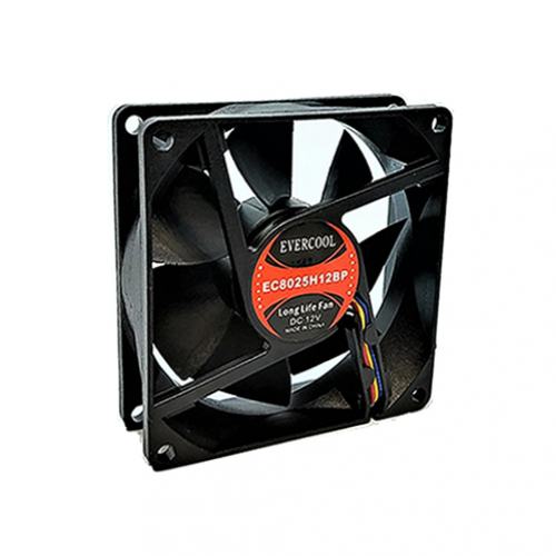 EVERCOOL EC8025H12BP (80mm / 25T / 2Ball / 4P PWM)_이미지
