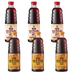 샘표식품 샘표 진간장 금F-3 500ml (3개)
